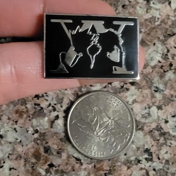 *2 for $13* Hunter x Hunter Japanese Mange Anime Inspired Hard Enamel Pin - Picture 3 of 3